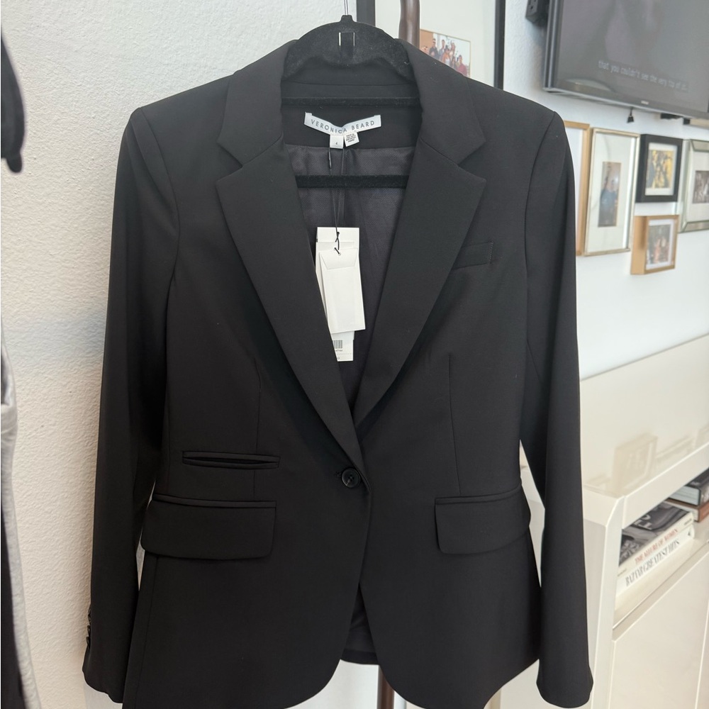 Veronica Beard, Black Classic Dickey Blazer